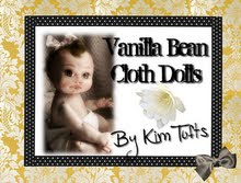 Vanilla Bean Cloth Dolls by Kim