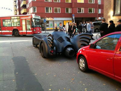 A cool full size Batmobile replica images