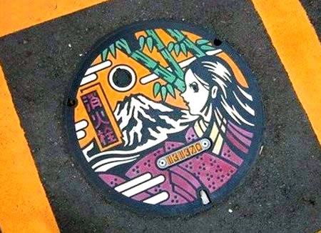 manhole cover art images