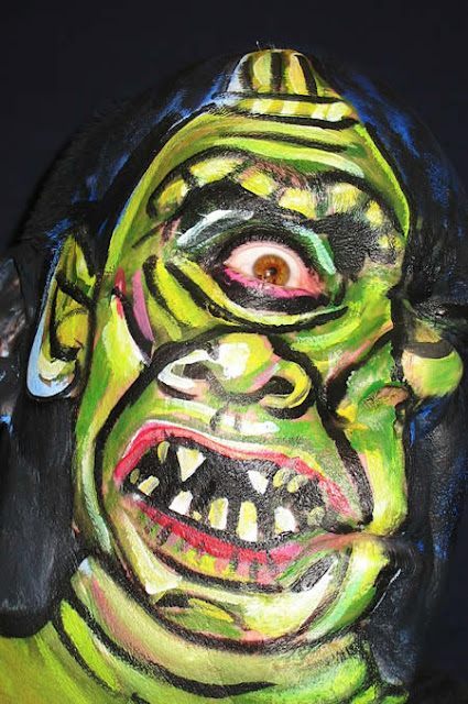 incredible face paintings photos