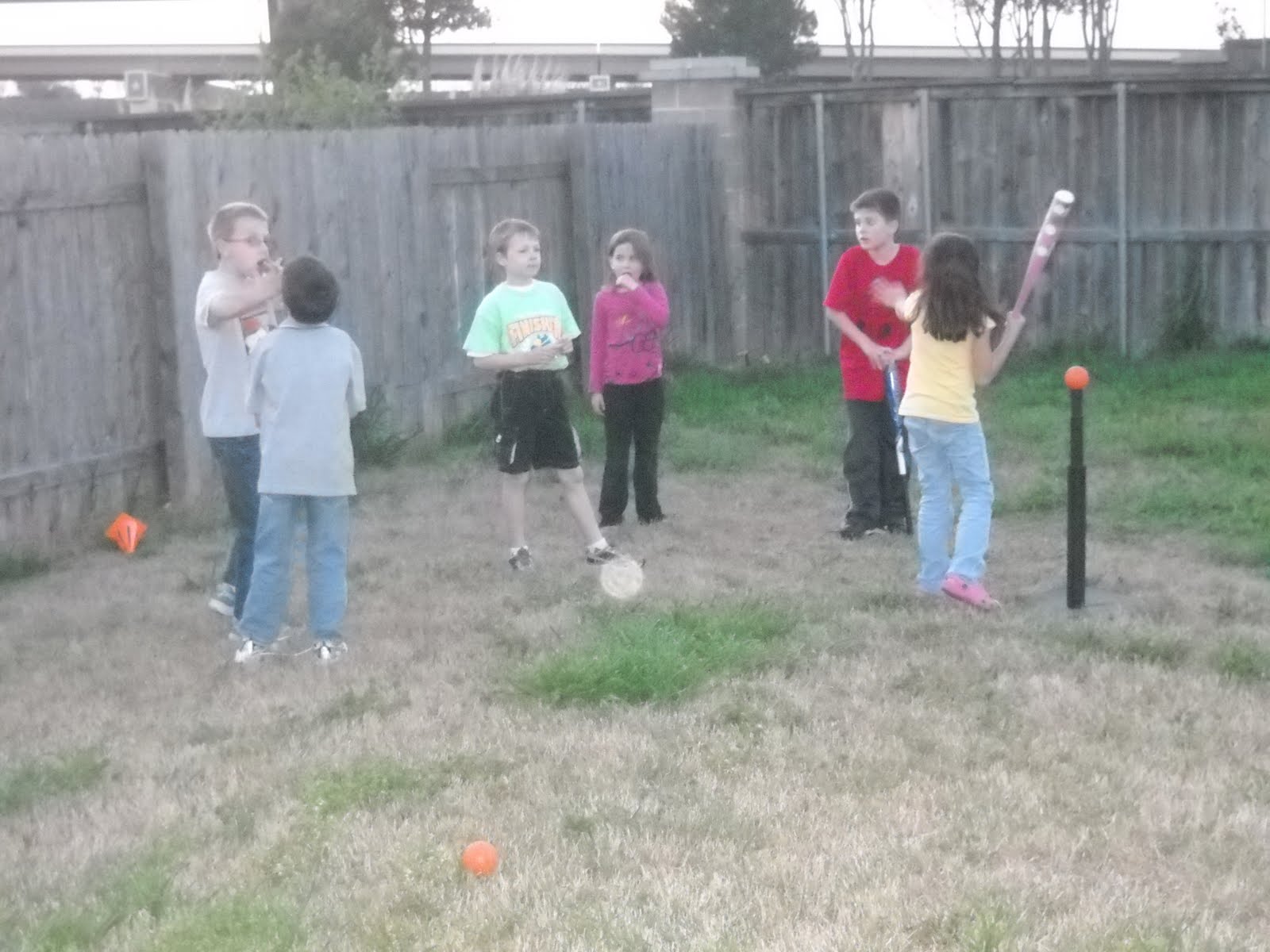 Camille's Blog: Neighborhood Baseball
