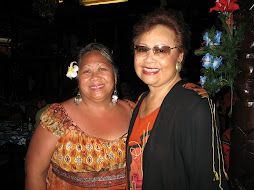 My late wife Fia and Masina Loi On (right)
