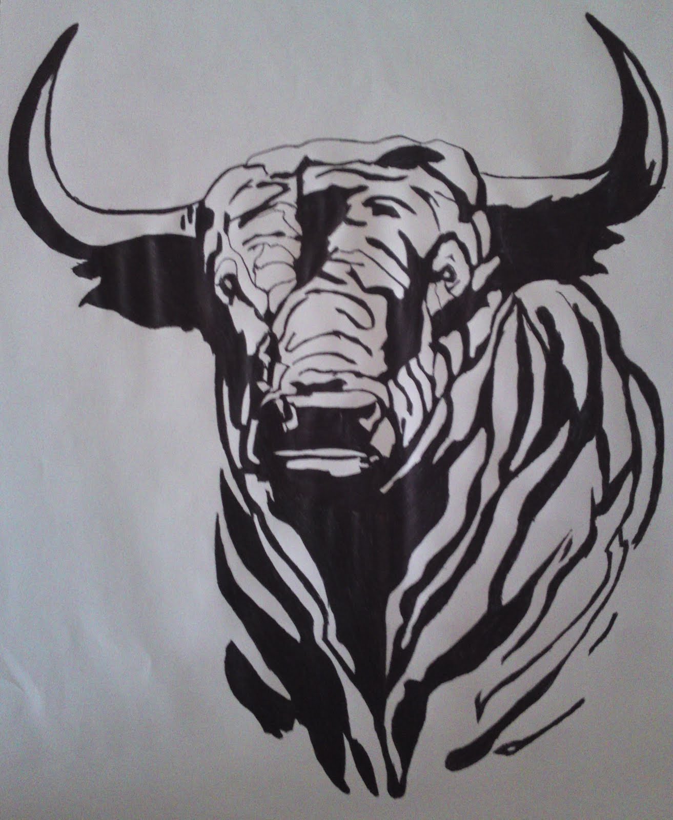 IMAGENES DE TOROS EN DIBUJO Imagui