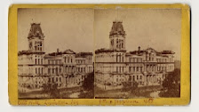 A photo showing the original Clock Tower on City Hall