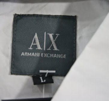 armani exchange label