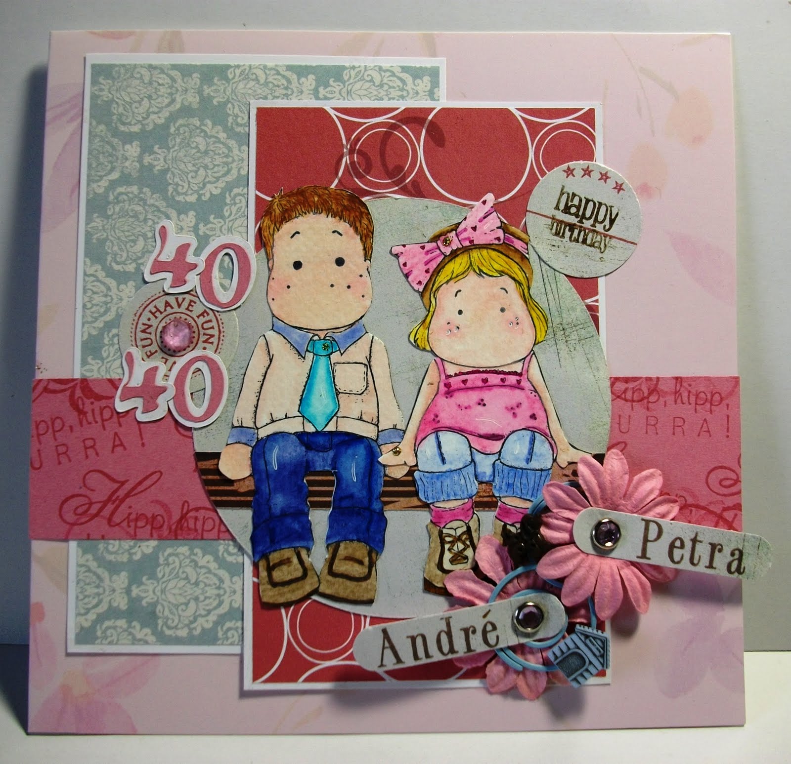 Bastelschwester zum 'Doppel'Geburtstag