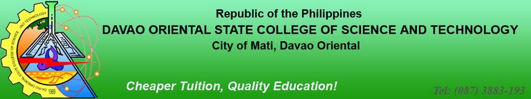 DAVAO ORIENTAL STATE COLLEGE OF SCIENCE AND TECHNO