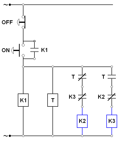 Wiring Diagram Star Delta / Bintang Segitiga