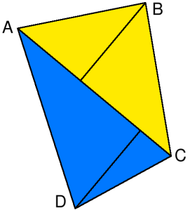 Diagonal Check Ribbon