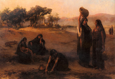 Women Drawing Water from Nile