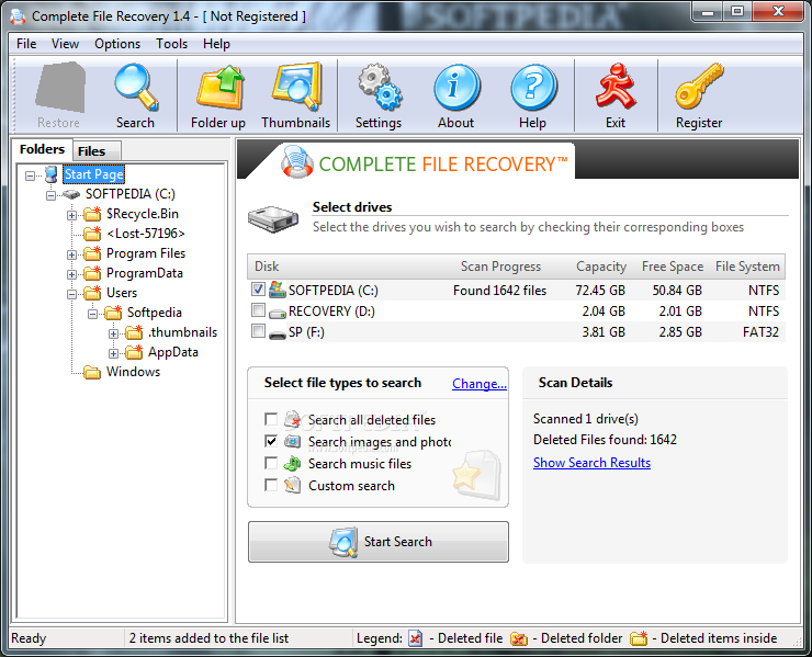 Portable Complete File Recovery 1.3.0.116 BanyakLagi