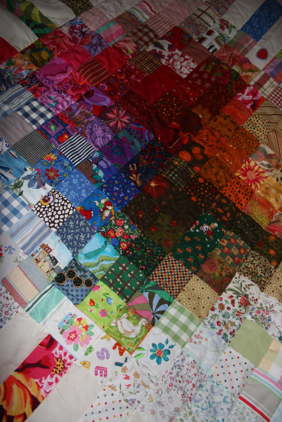 Lydia's Blog 4 Seasons Patchwork Quilt