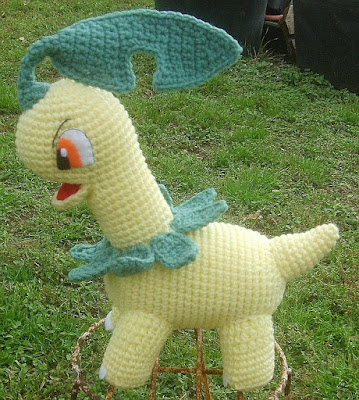 PATRON GRATIS BAYLEEF POKEMON AMIGURUMI 17 PATRON GRATIS BAYLEEF POKEMON AMIGURUMI 17
