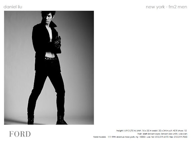 Introducing Daniel Liu @ Ford Models