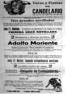 cartel de Fiestas de 1954