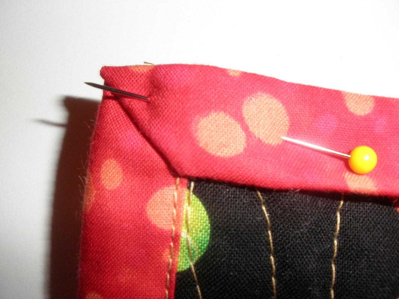 High Road Quilter Tutorial How to Fold Over Binding