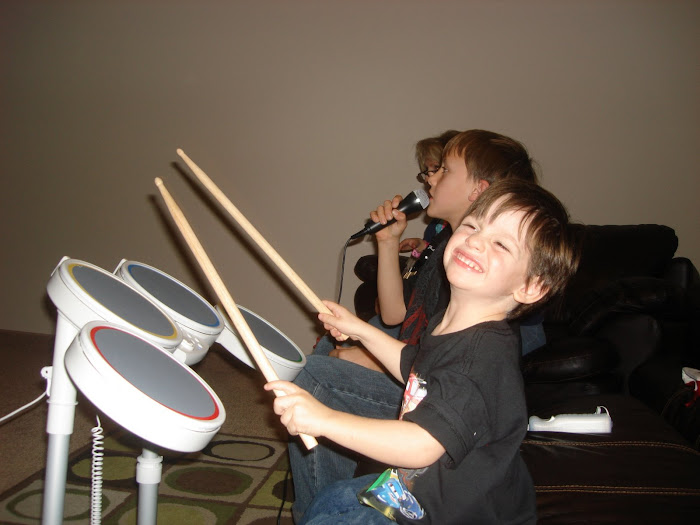 I want to be a drummer