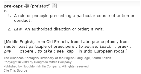 What is Precept? Inductive Bible Study?