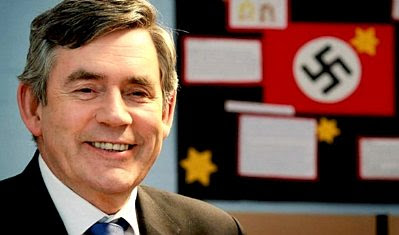 Gordon Brown, Nazi — again!