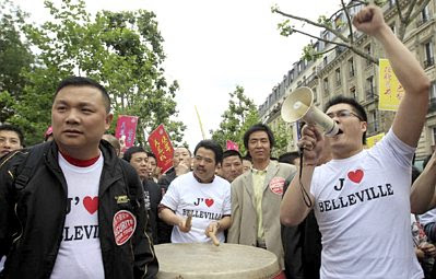 Belleville: Chinese demonstration #3