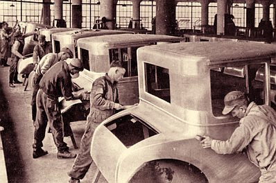 Ford assembly line