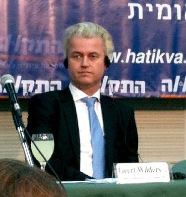 Geert Wilders in Tel Aviv