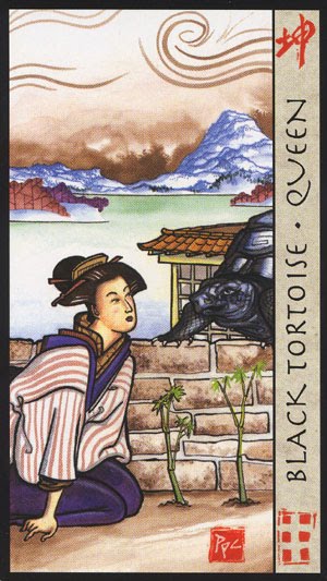 Tarot Feng Shui: Reina Tortuga Negra