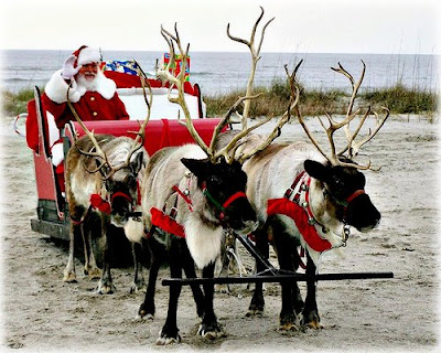 Santa's sleigh