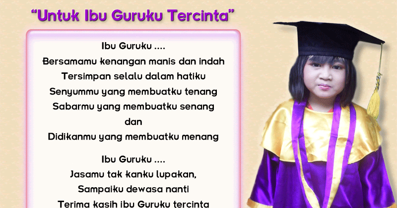 40 Trend Terbaru Ucapan Perpisahan Untuk Guru Tk Handoko Blog S