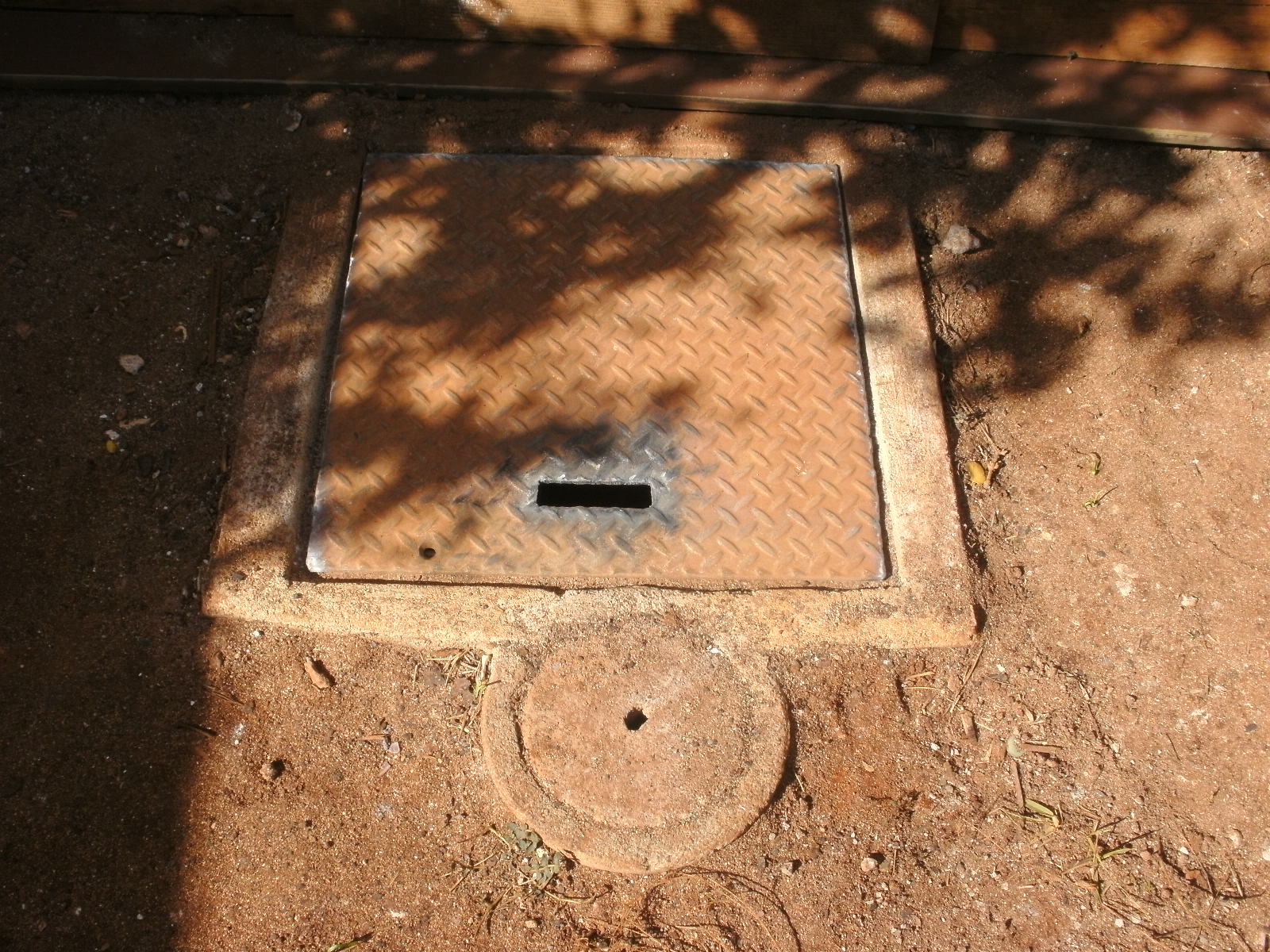 Haleiwa Surf Condos Water main cover plate for Building B
