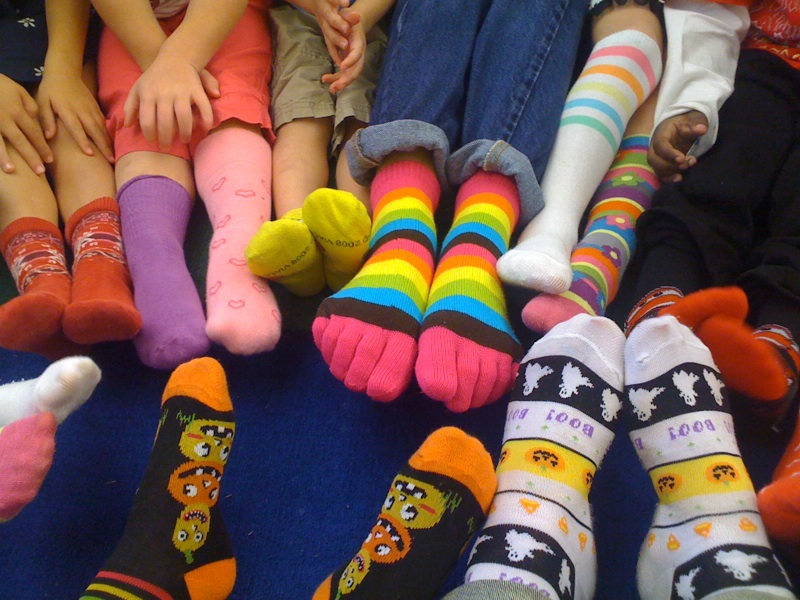 Mrs. Strom's Fab Firsties: Silly Sock Day for the Letter Ss!