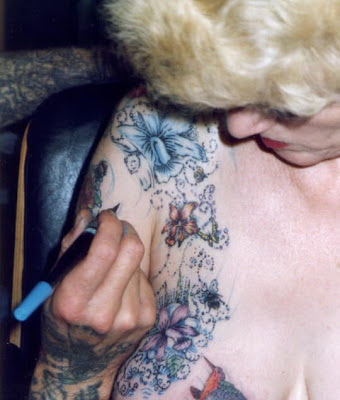 Most tattooed woman nude Most tattooed woman nude