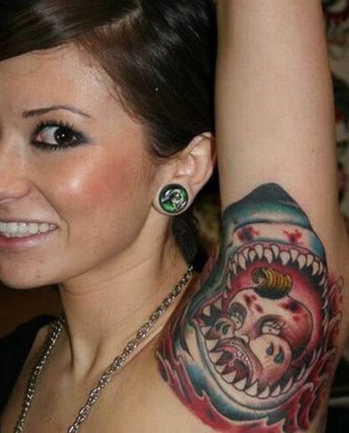Armpit Tattoos ~ Damn Cool Pictures