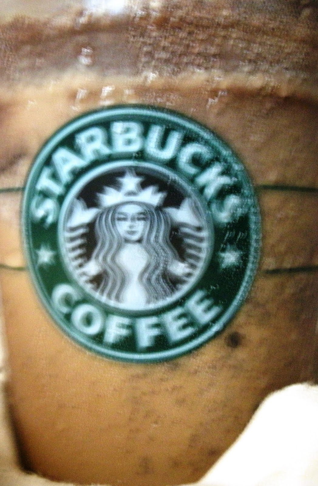 Miss Table Napkin Starbucks Apple Fritter & Espresso Java Chip Frappe