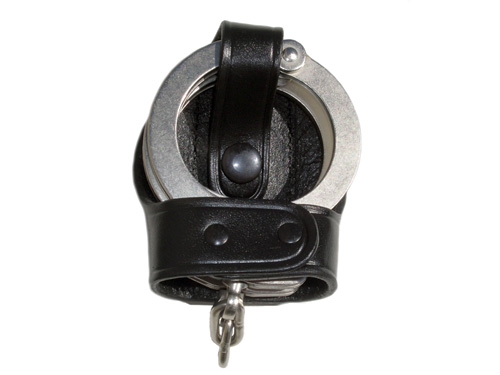 Aker Leather 503 Bikini Handcuff Case - Slim Clip-On For Standard Chain Cuffs