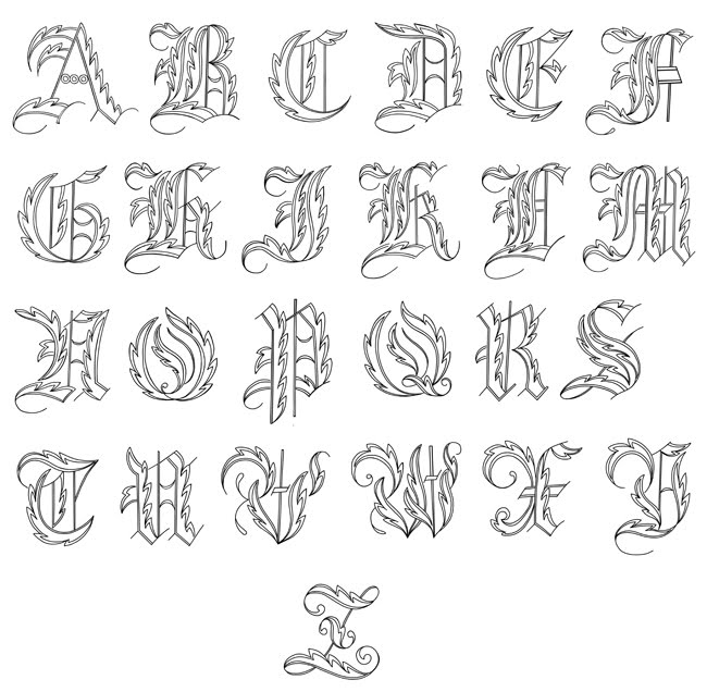 fancy tattoo lettering alphabet. Fancy Cursive Letters For Tattoos About Tattoo Lettering Tribal Tattoo The 