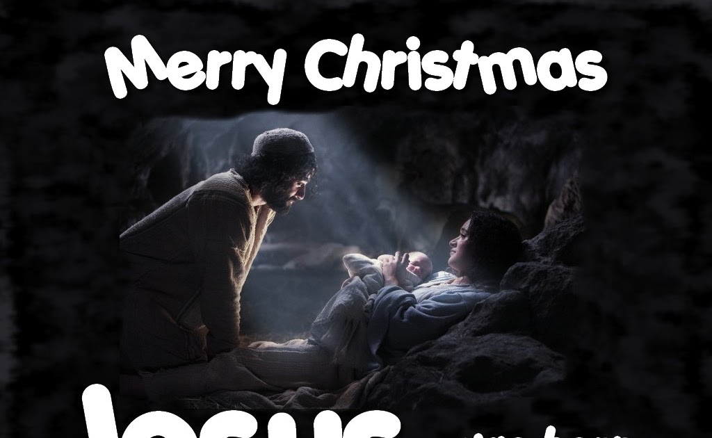 Christian Wallpaper Merry Christmas  Jesus was born