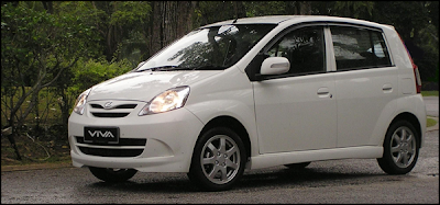 The Car is Perodua: Perodua Viva picture Outside