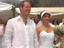 Madeleine my niece got married last May. Here is with Mauricio, the groom.