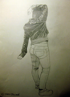 Diane Pascual : Clothed figure drawing assignment