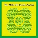 You Make Me Smile Award
