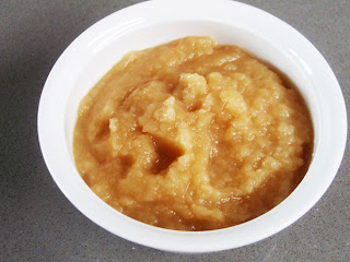 puré de manzana