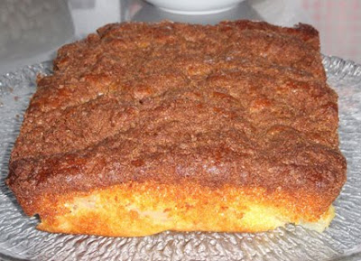 pastel de pera y canela