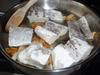 confitar el bacalao