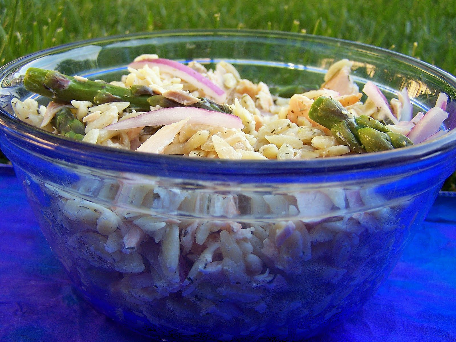 Meal Planning Made Simple Friday SalmonAsparagus Orzo Salad with