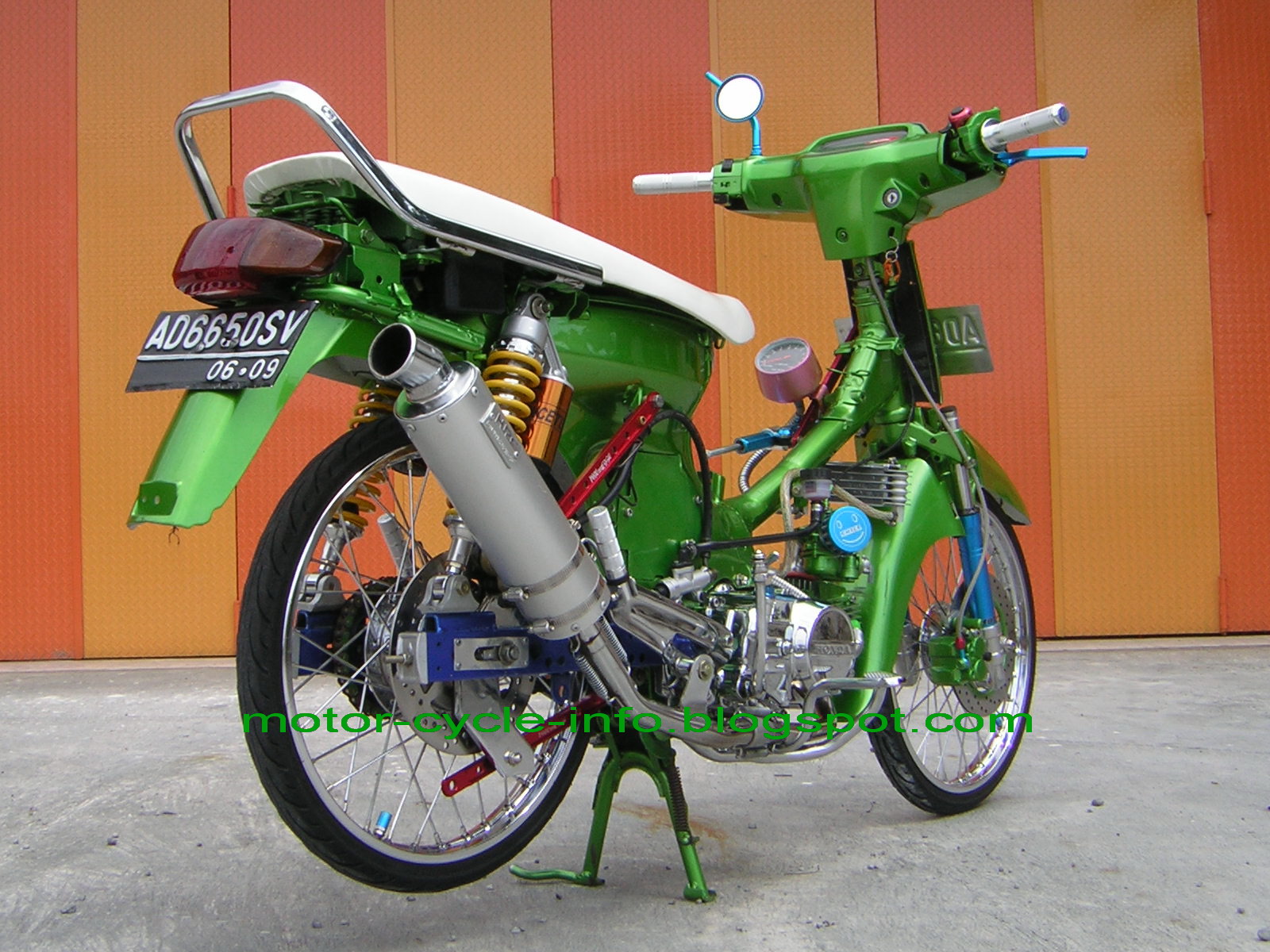 Kumpulan Foto Modifikasi Motor Astrea Green Terbaru