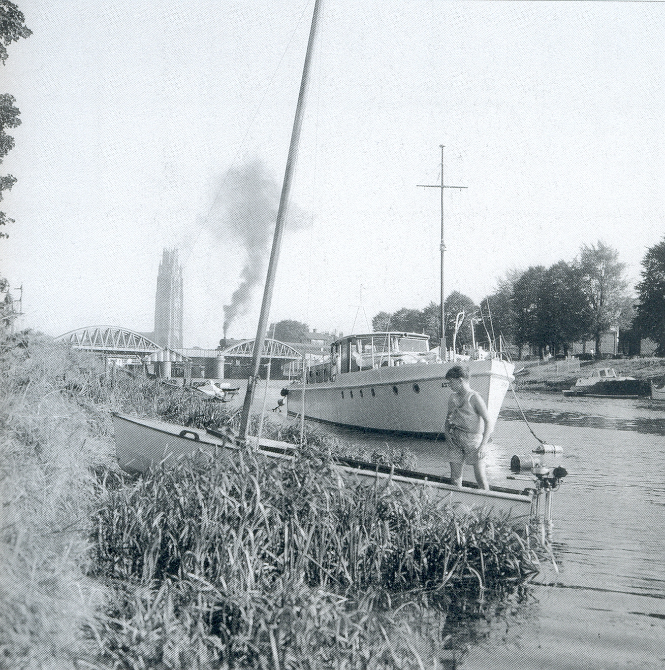 Old Boston Pleasure boats and Steamers