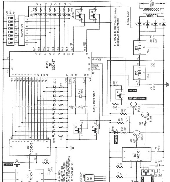 ELECTRONIC's LABORATORIES : MANUAL AT89C51 PROGRAMMER