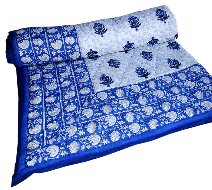 Jaipur razai, coton Bed Quilts Razai , indian handmade quilt, jaipuri