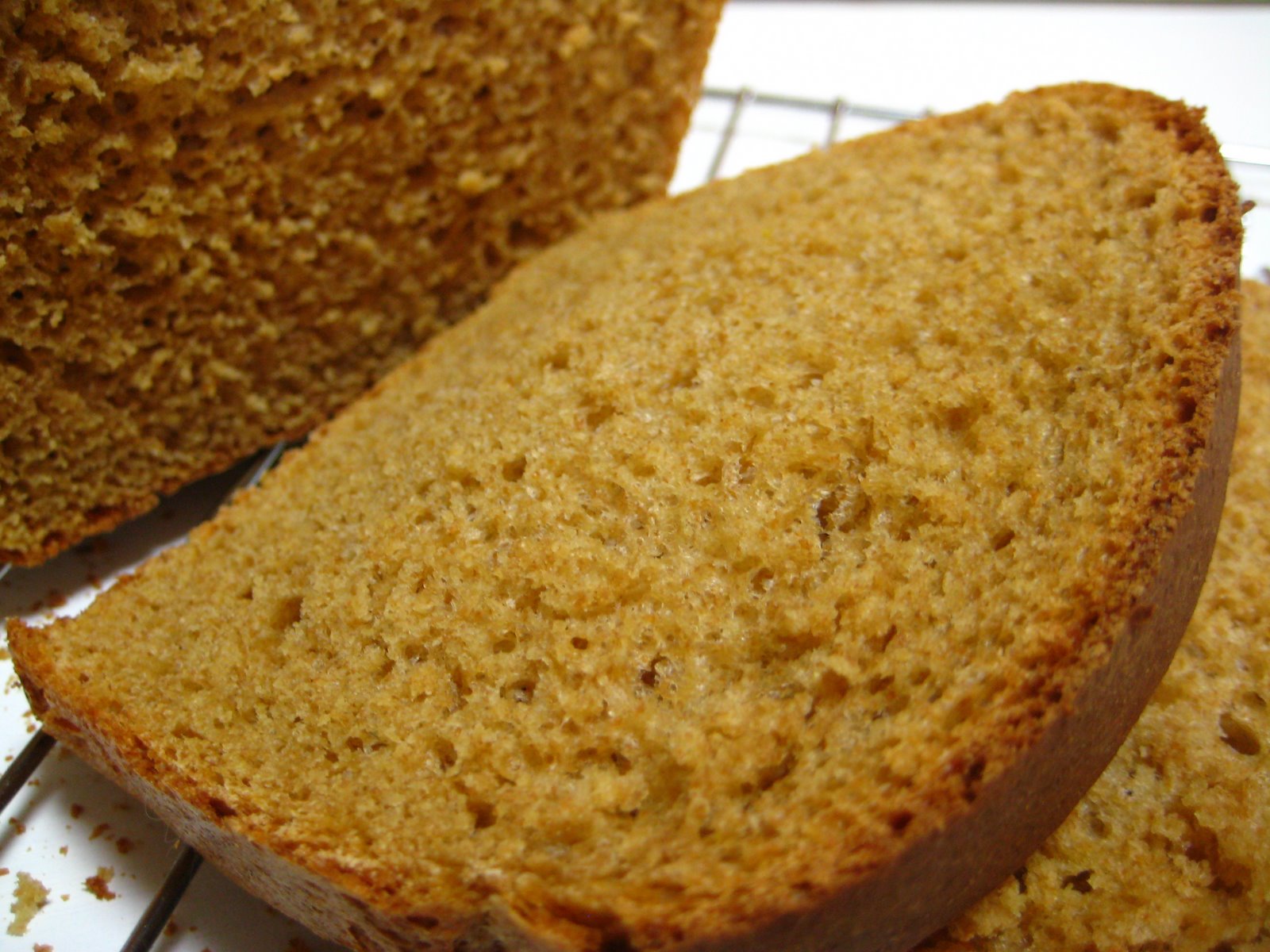 Freshly Baked Whole Wheat Bread Vegan's Day